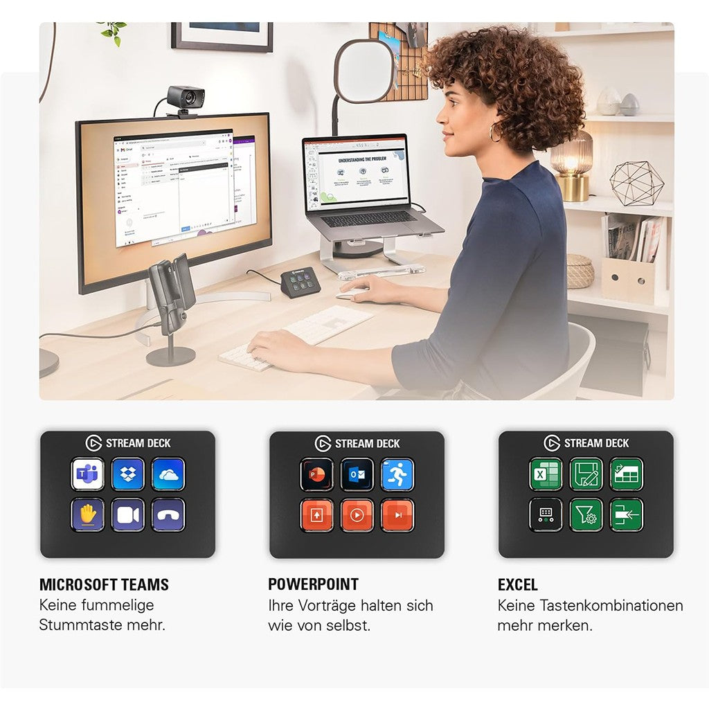 Elgato Stream Deck Mini - Mini - Kabelgebunden - USB - Schwarz