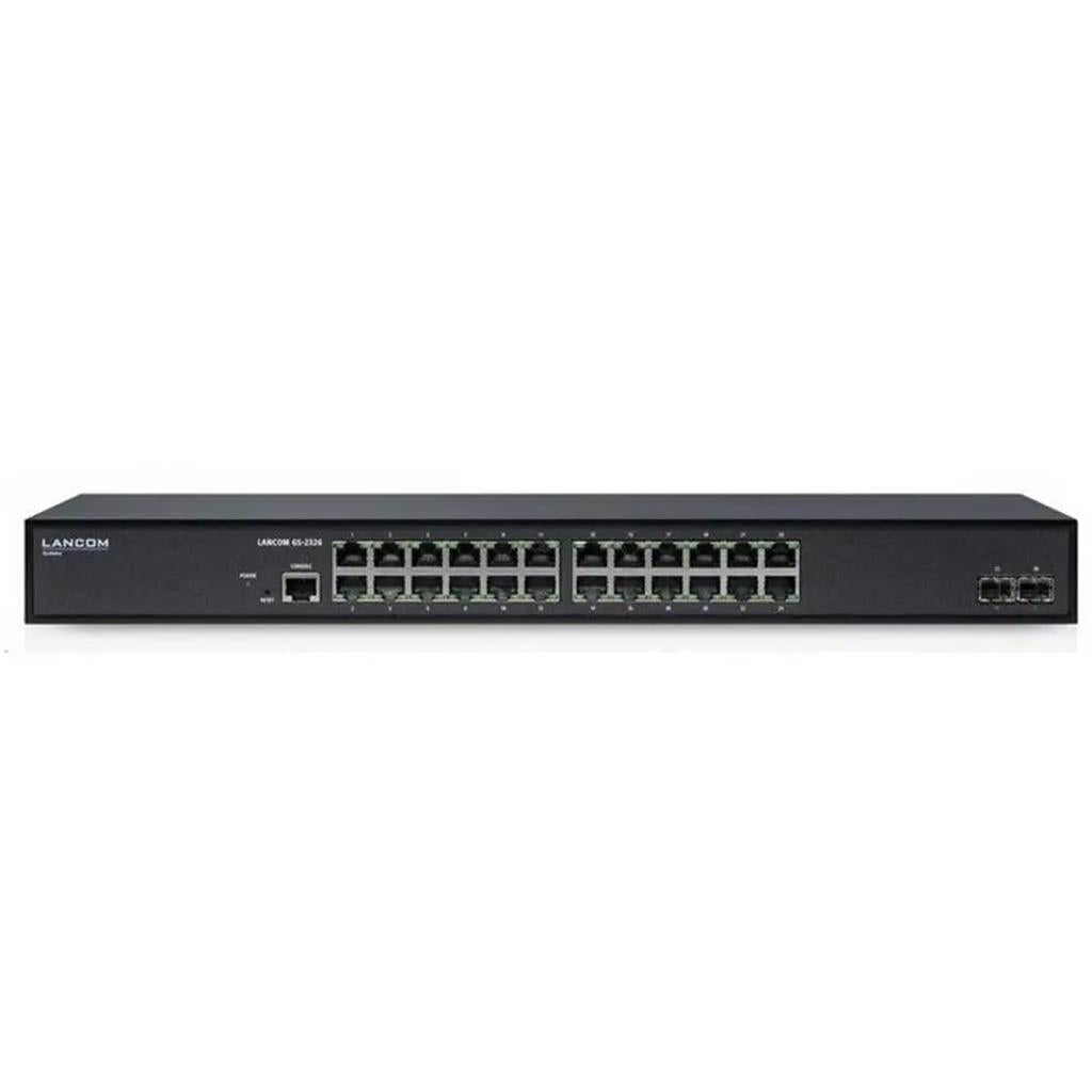 Lancom GS-2326+ - Switch - managed - 24 x 10/100/1000 + 2 x Kombi-Gigabit-SFP