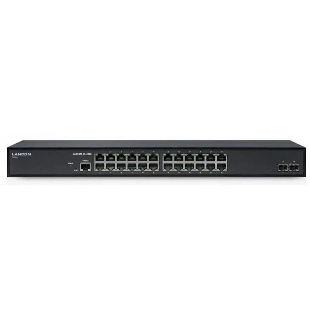 Lancom GS-2326+ - Switch - managed - 24 x 10/100/1000 + 2 x combo-Gigabit-SFP