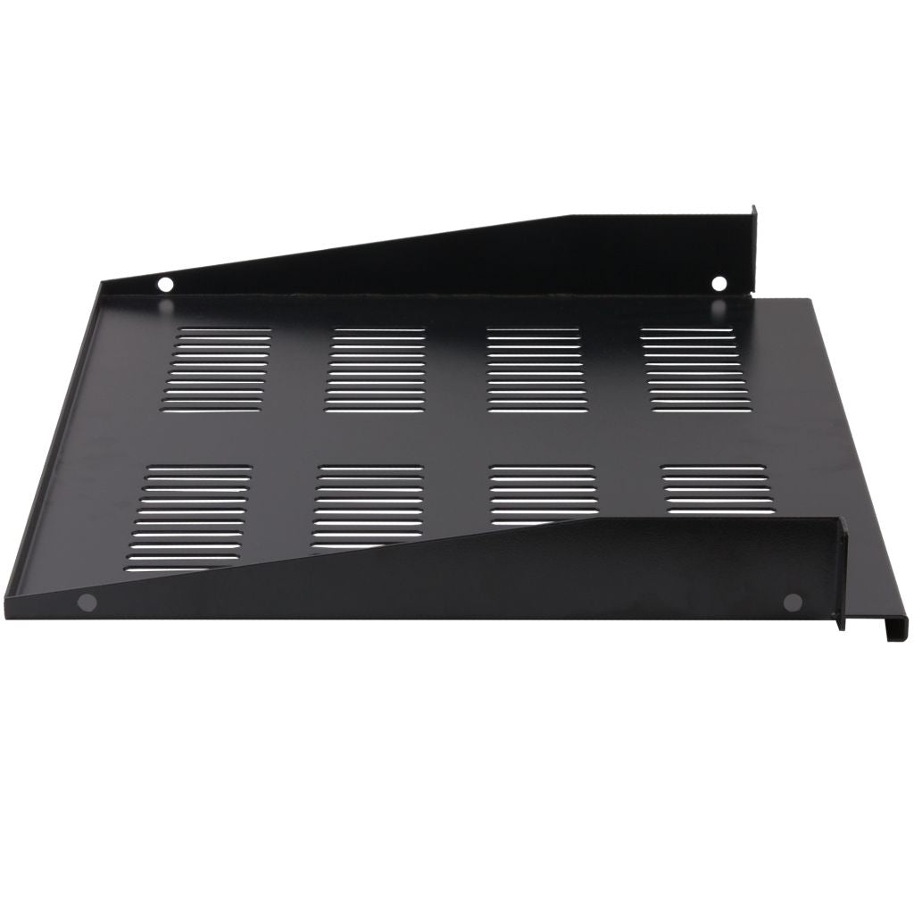 Rockstable 1 HE 19 Zoll Fachboden | perforiert | 380mm tief - Brocon Shop