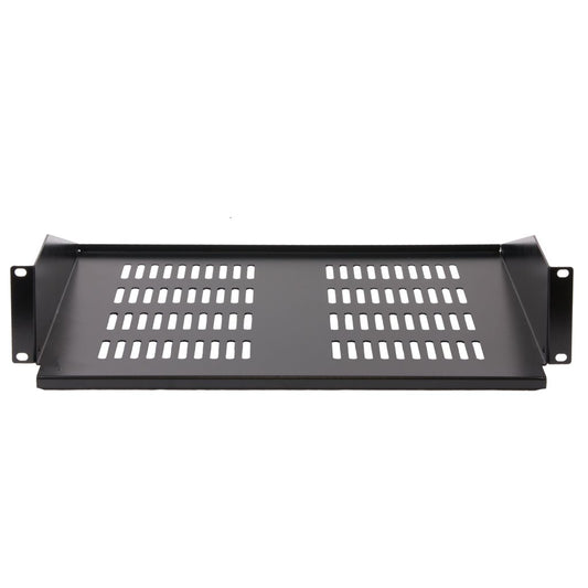 Rockstable 2 HE 19 Zoll Fachboden | perforiert | 380mm tief - RS19-FH20 - 4260714311076
