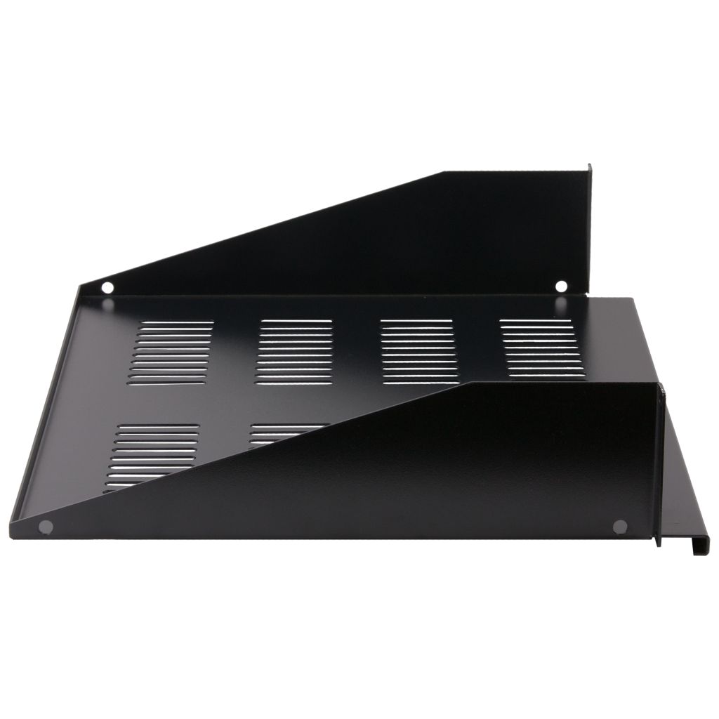 Rockstable 1 HE 19 Zoll Fachboden | perforiert | 380mm tief - Brocon Shop