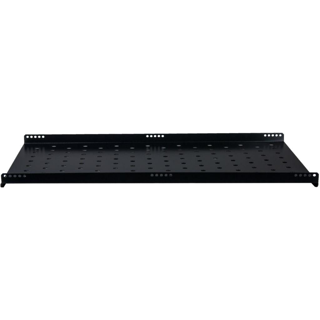 Rockstable 1 HE 19 Zoll Fachboden | perforiert | 855mm tief