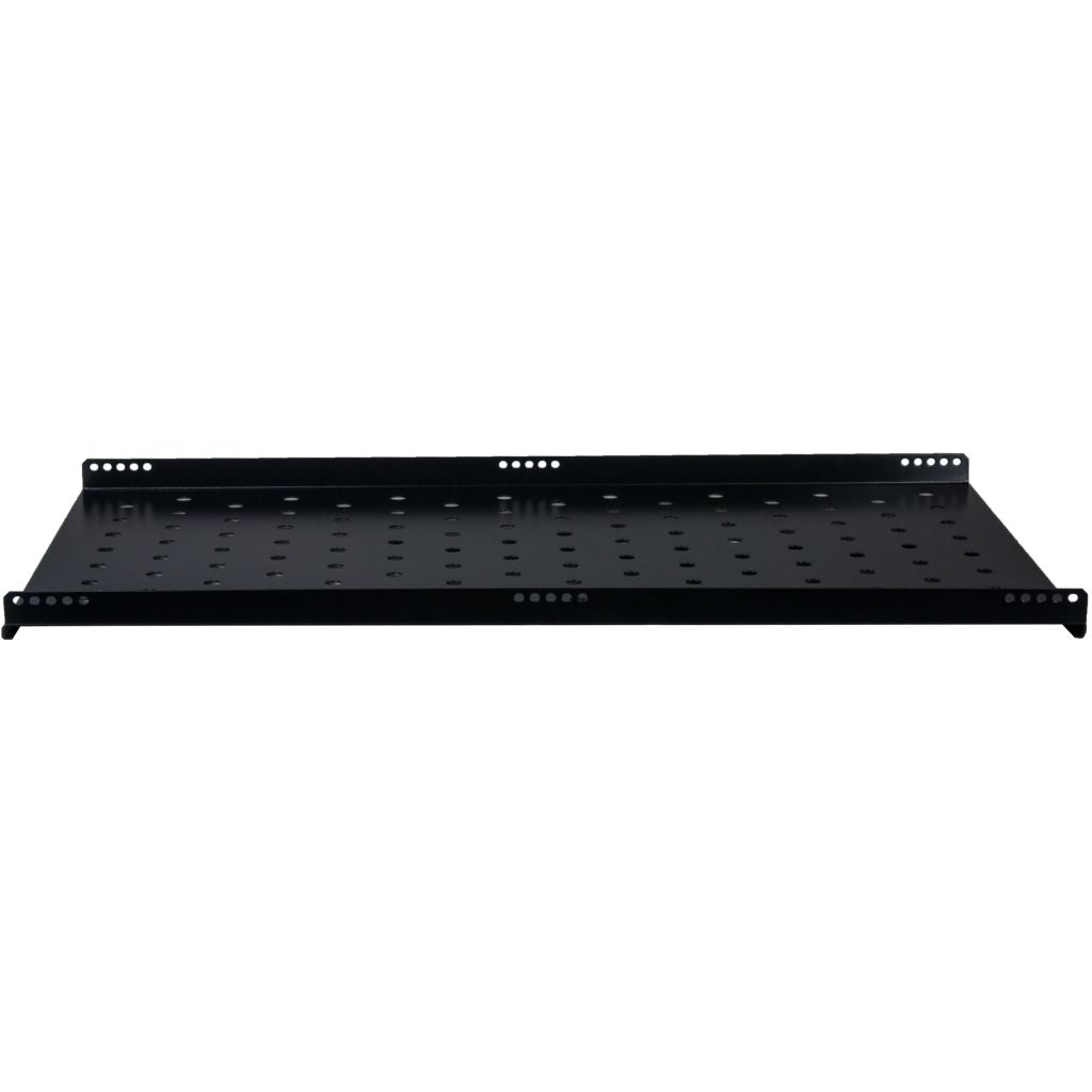 Rockstable 1 HE 19 Zoll Fachboden | perforiert | 855mm tief - Brocon Shop