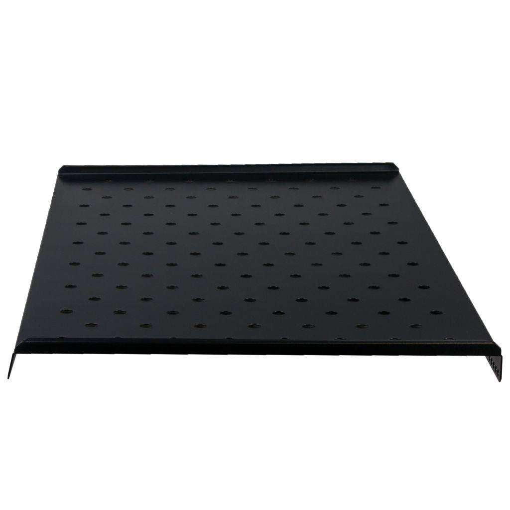 Rockstable 1 HE 19 Zoll Fachboden | perforiert | 855mm tief