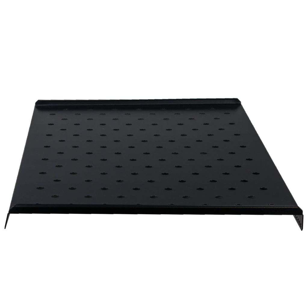 Rockstable 1 HE 19 Zoll Fachboden | perforiert | 855mm tief - Brocon Shop