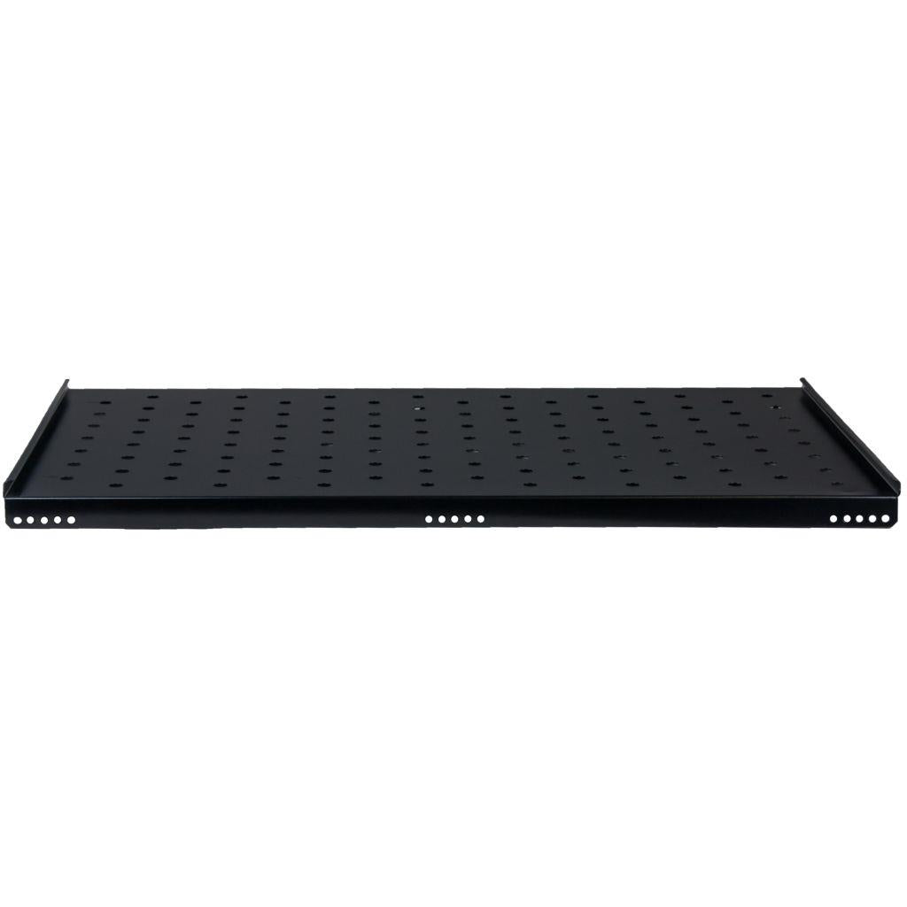 Rockstable 1 HE 19 Zoll Fachboden | perforiert | 855mm tief