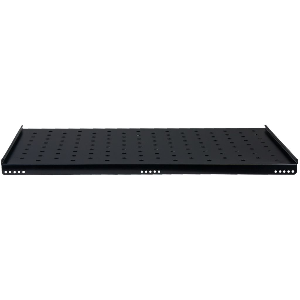Rockstable 1 HE 19 Zoll Fachboden | perforiert | 855mm tief - Brocon Shop