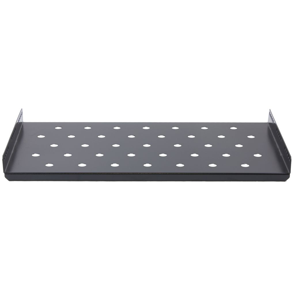Rockstable 1 HE 19 Zoll Fachboden | perforiert | 275mm tief