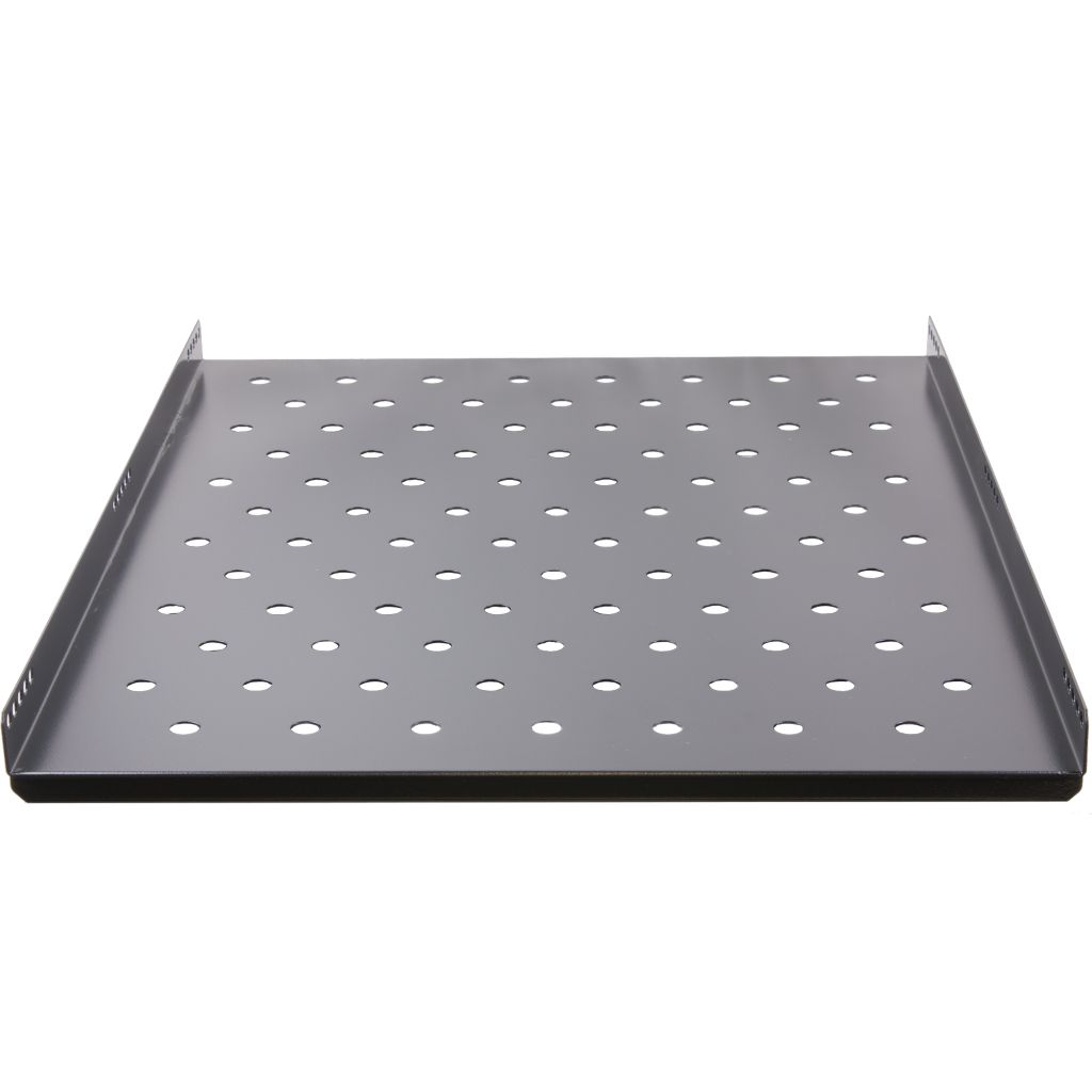 Rockstable 1 HE 19 Zoll Fachboden | perforiert | 649mm tief - RS19-FH69 - 4260714311137