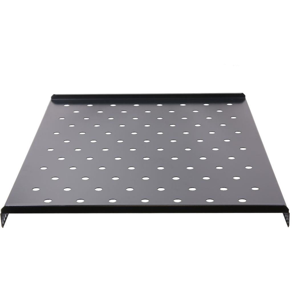 Rockstable 1 HE 19 Zoll Fachboden | perforiert | 649mm tief