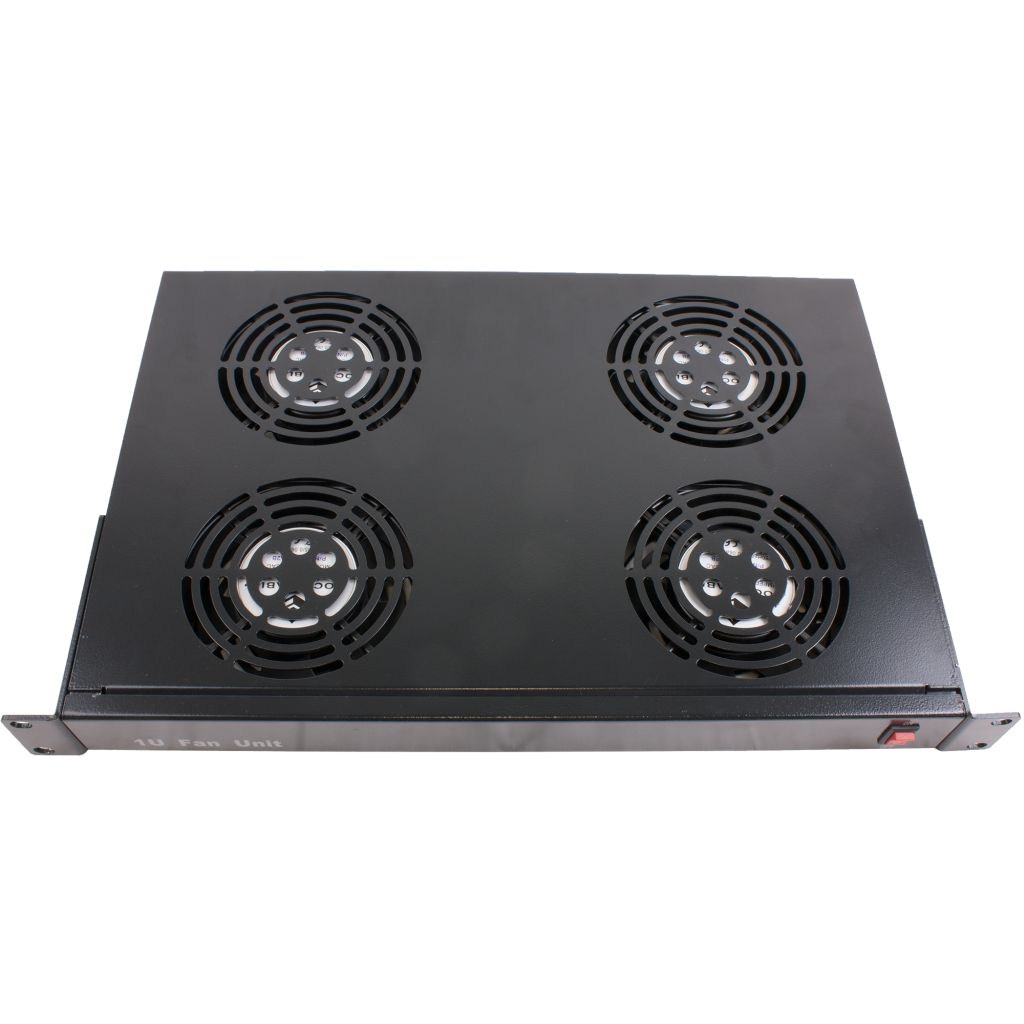 Rockstable 1 HE 19 Zoll Lüftereinheit | 4 Lüfter - RS19-FT1U4 - 4260714311168