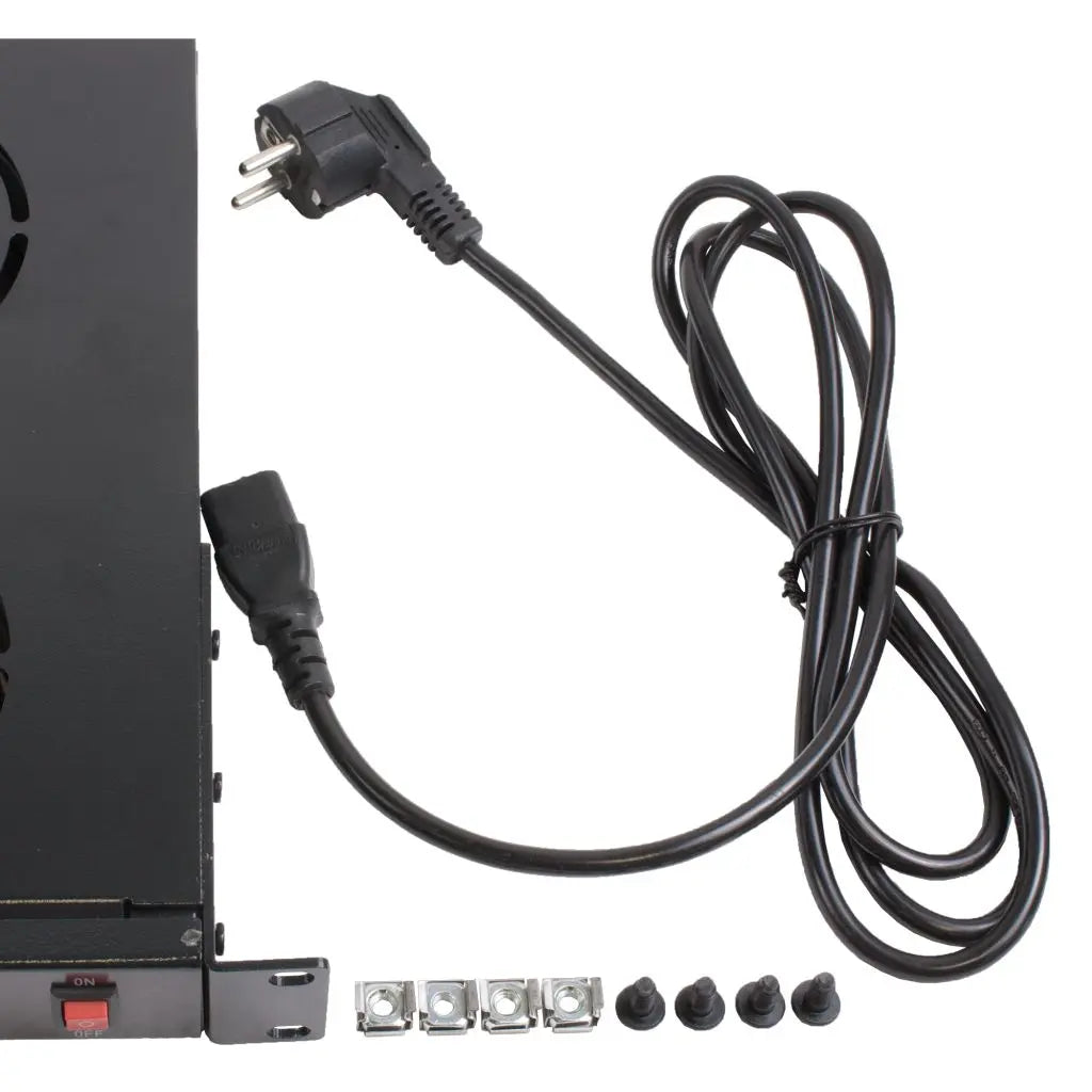Rockstable 1 HE 19 Zoll Lüftereinheit | 4 Lüfter - RS19-FT1U4 - 4260714311168