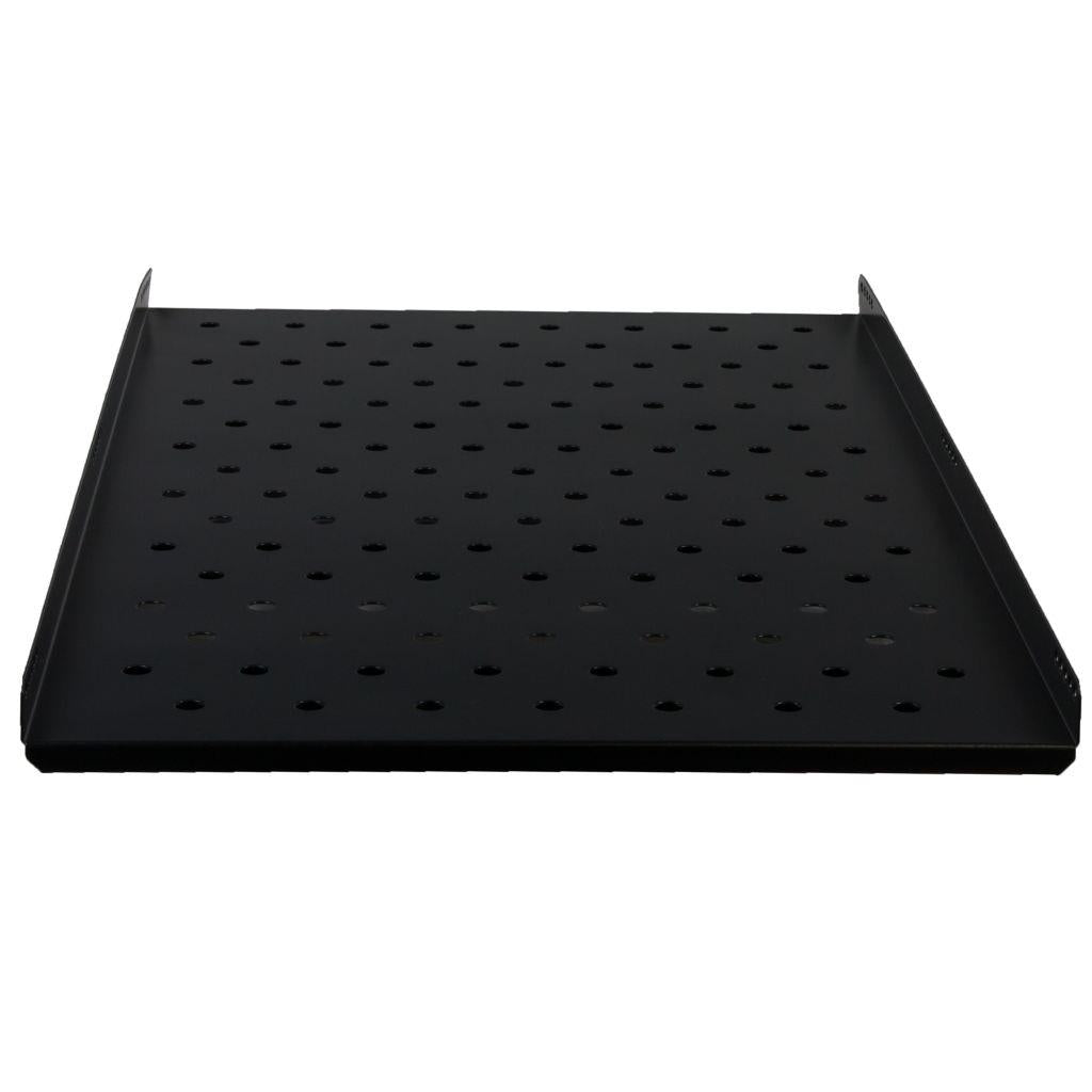 Rockstable 1 HE 19 Zoll Fachboden schwerlast, perforiert | 850mm tief