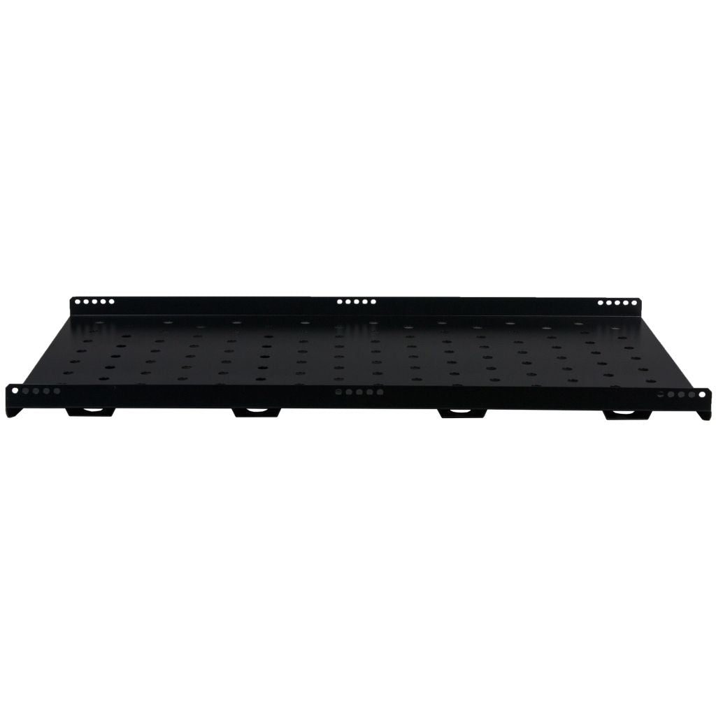 Rockstable 1 HE 19 Zoll Fachboden schwerlast, perforiert | 850mm tief - RS19-SFH612 - 4260714311403