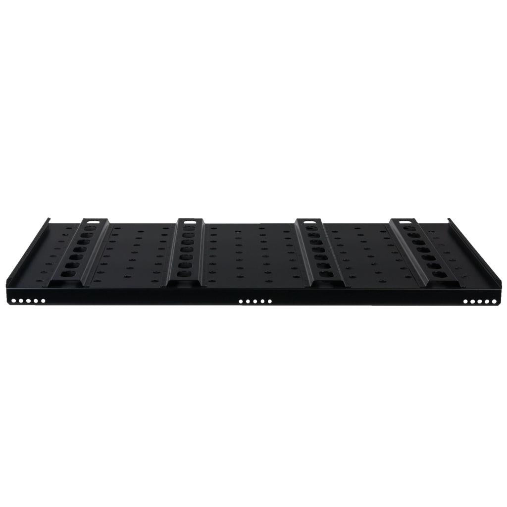 Rockstable 1 HE 19 Zoll Fachboden schwerlast, perforiert | 850mm tief