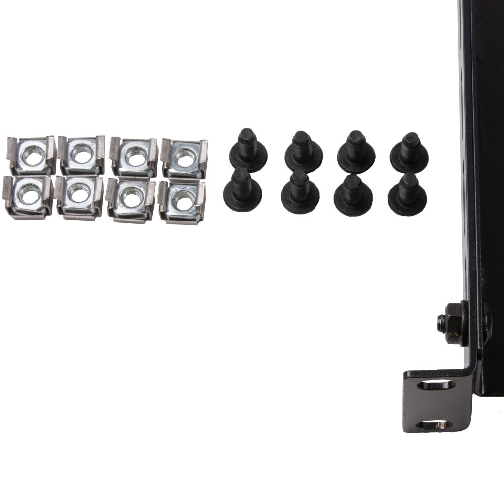 Rockstable 1 HE 19 Zoll Fachboden schwerlast, perforiert | 363mm tief - RS19-SFH76 - 4260714311434