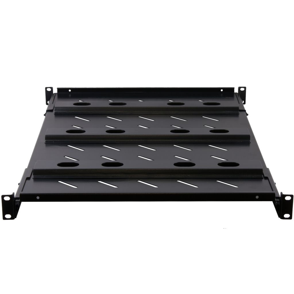 Rockstable 1 HE 19 Zoll Fachboden schwerlast, perforiert | 730mm tief - RS19-SFH79 - 4260714311458