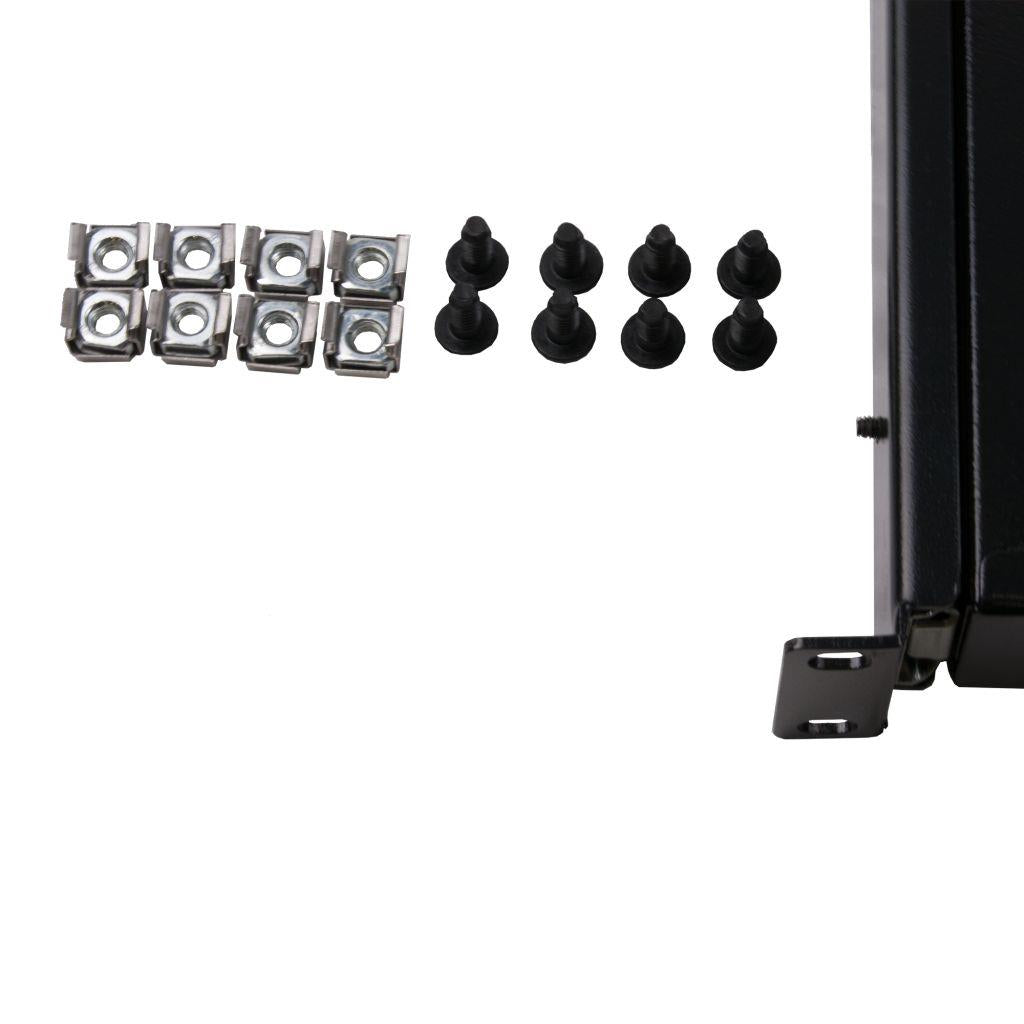 Rockstable 1 HE 19 Zoll Fachboden ausziehbar, perforiert | 565mm tief