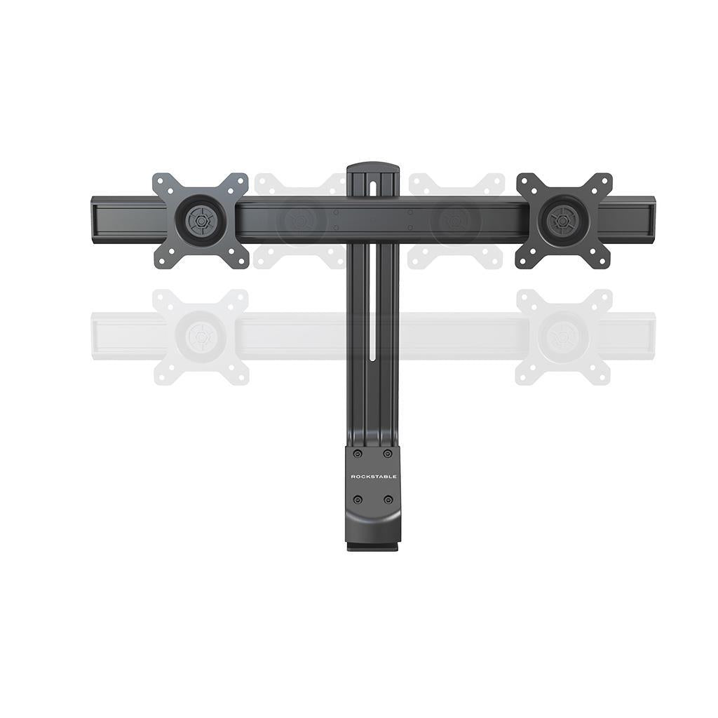 Rockstable Monitorarm | Monitorhalterung Advanced für 13-32 Zoll Flat oder Curved Bildschirme