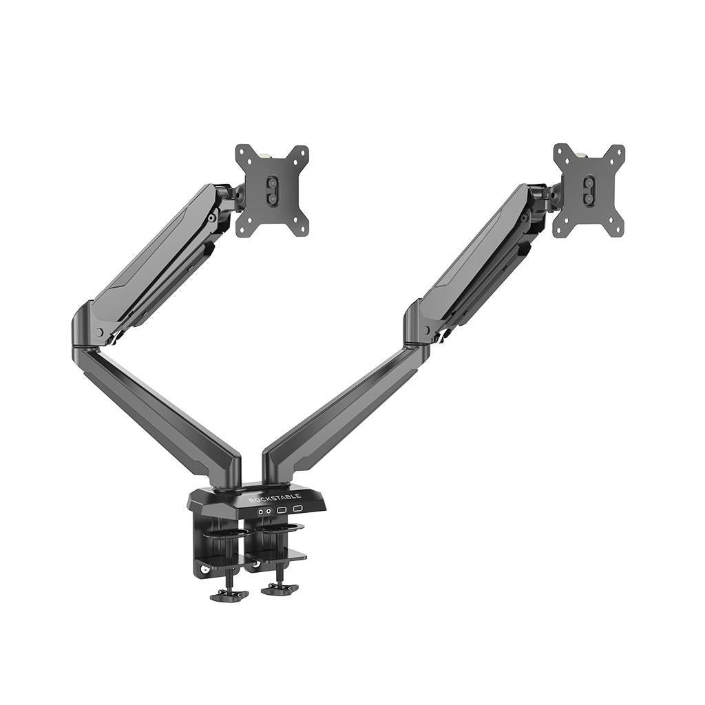 Rockstable Monitorarm | Monitorhalterung Professional, für 13-32 Zoll Flat oder Curved Bildschirme