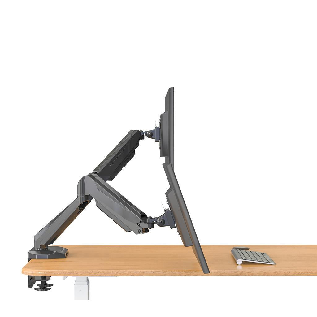 Rockstable Monitorarm | Monitorhalterung Professional, für 13-32 Zoll Flat oder Curved Bildschirme