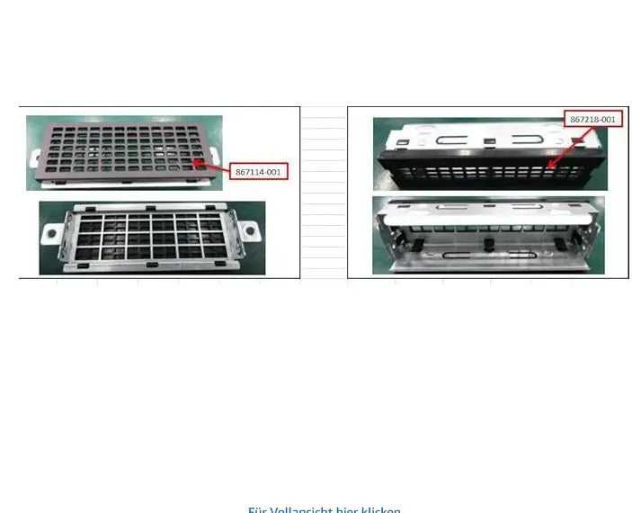 HPE 8SFF schijfkooi G10 Bulk