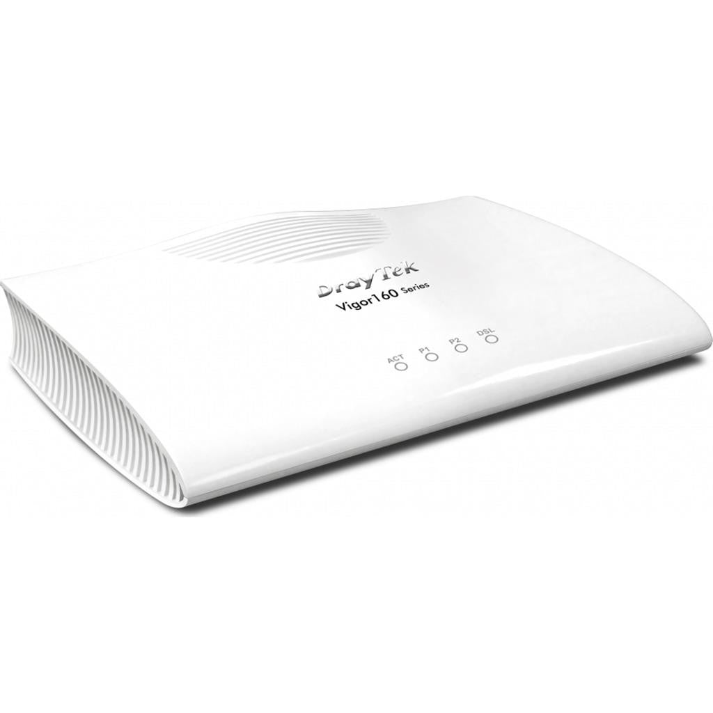 Draytek Vigor 166 - Ethernet-WAN - Gigabit Ethernet - DSL-WAN - Weiß