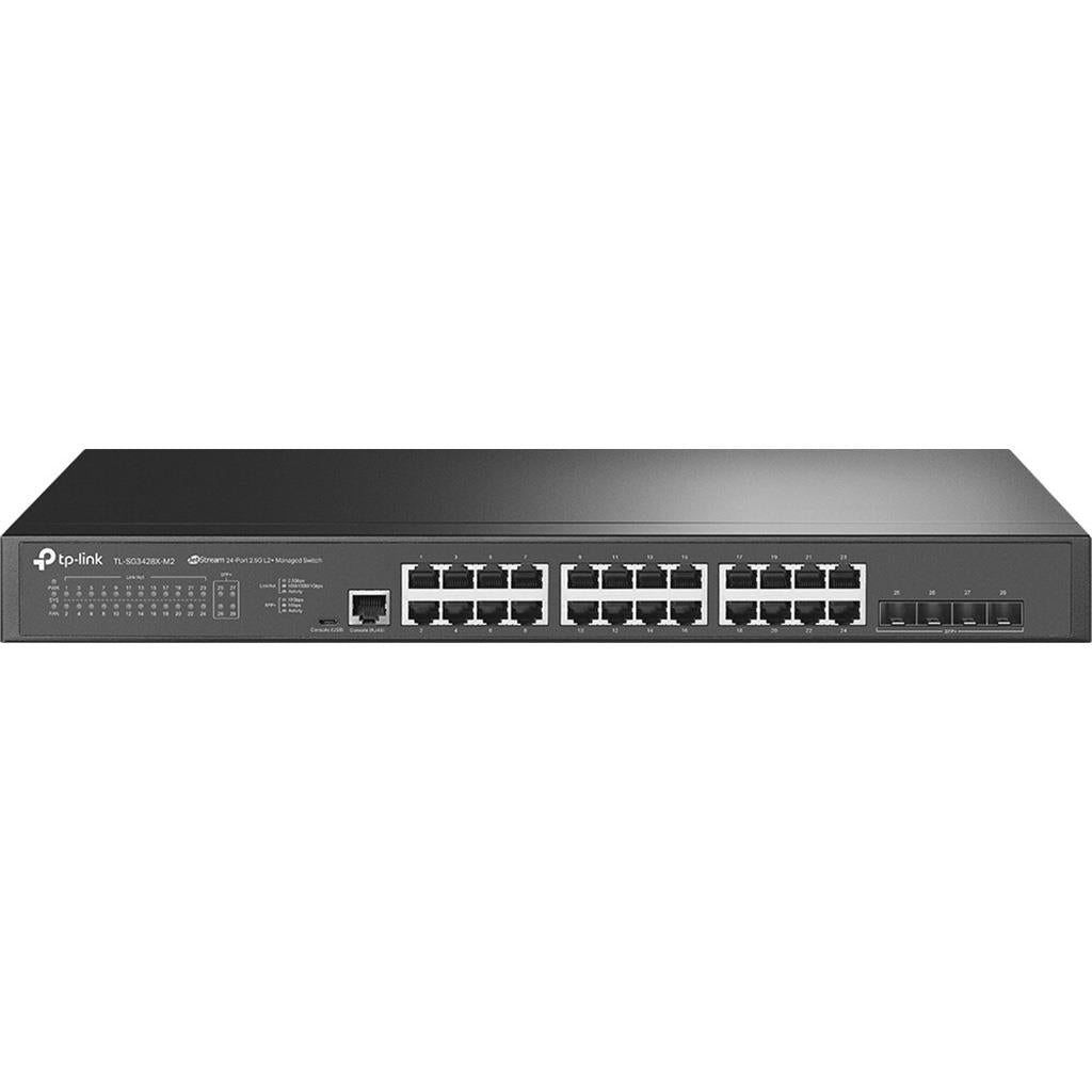 TP-LINK Switch Omada L2+ 24 x 2.5G+ 4 10G SG3428X-M2 - Switch - 0,1 Gbps