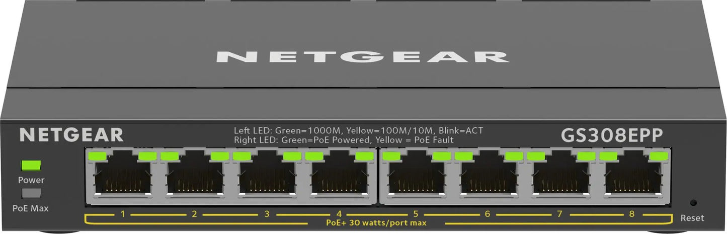 Netgear Plus GS308EPP Switch Netgear