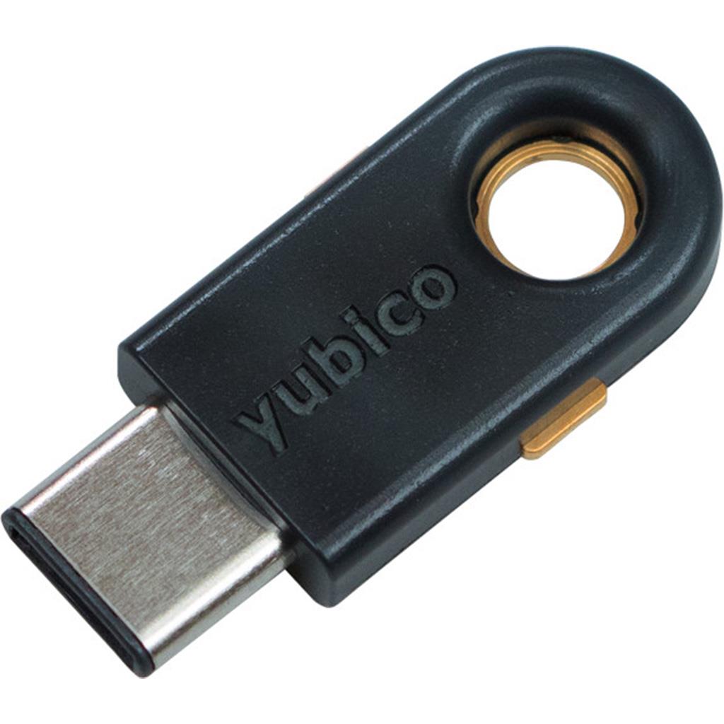 YUBICO YubiKey 5C - Windows - Mac OS - Linux - No Batteries Required - Schwarz - Google account - Microsoft account - Salesforce.com - Passwordless - Strong Two Factor - Strong Multi-Factor - AWS Identity and Access Management (IAM) - Centrify - Duo Secur