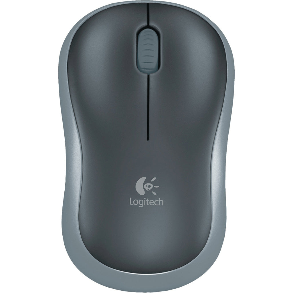 Logitech M185 kabellose Maus Grau