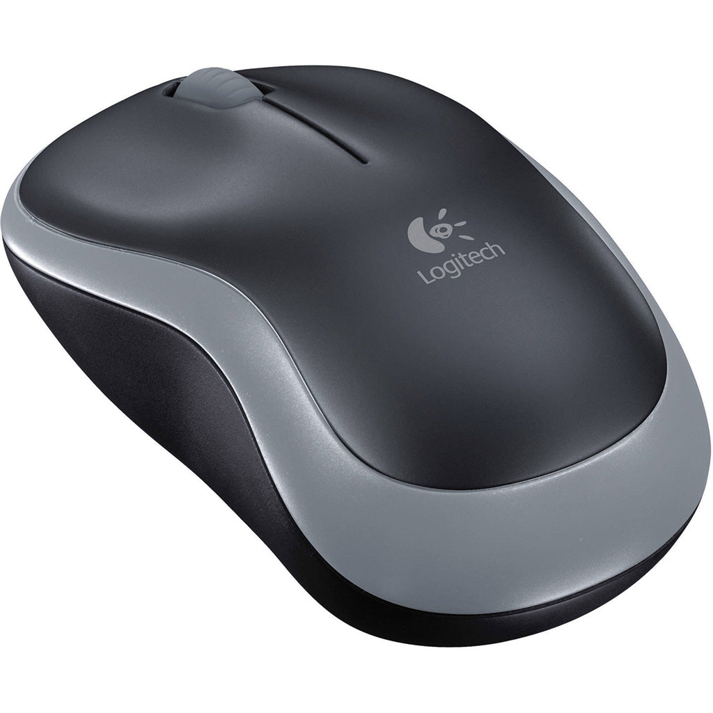 Logitech M185 kabellose Maus Grau