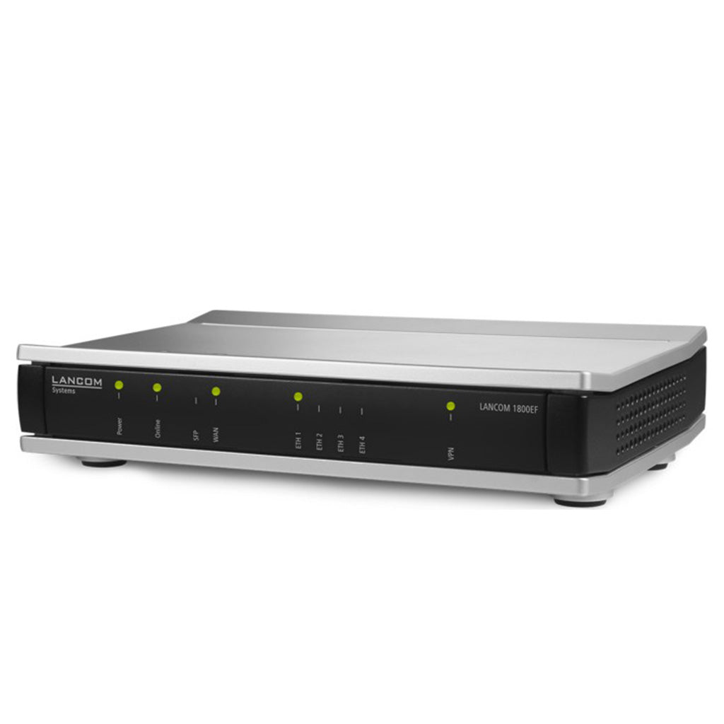 Lancom 1800EF - Router - 4-Port-Switch - GigE - 62138 - 4044144621383