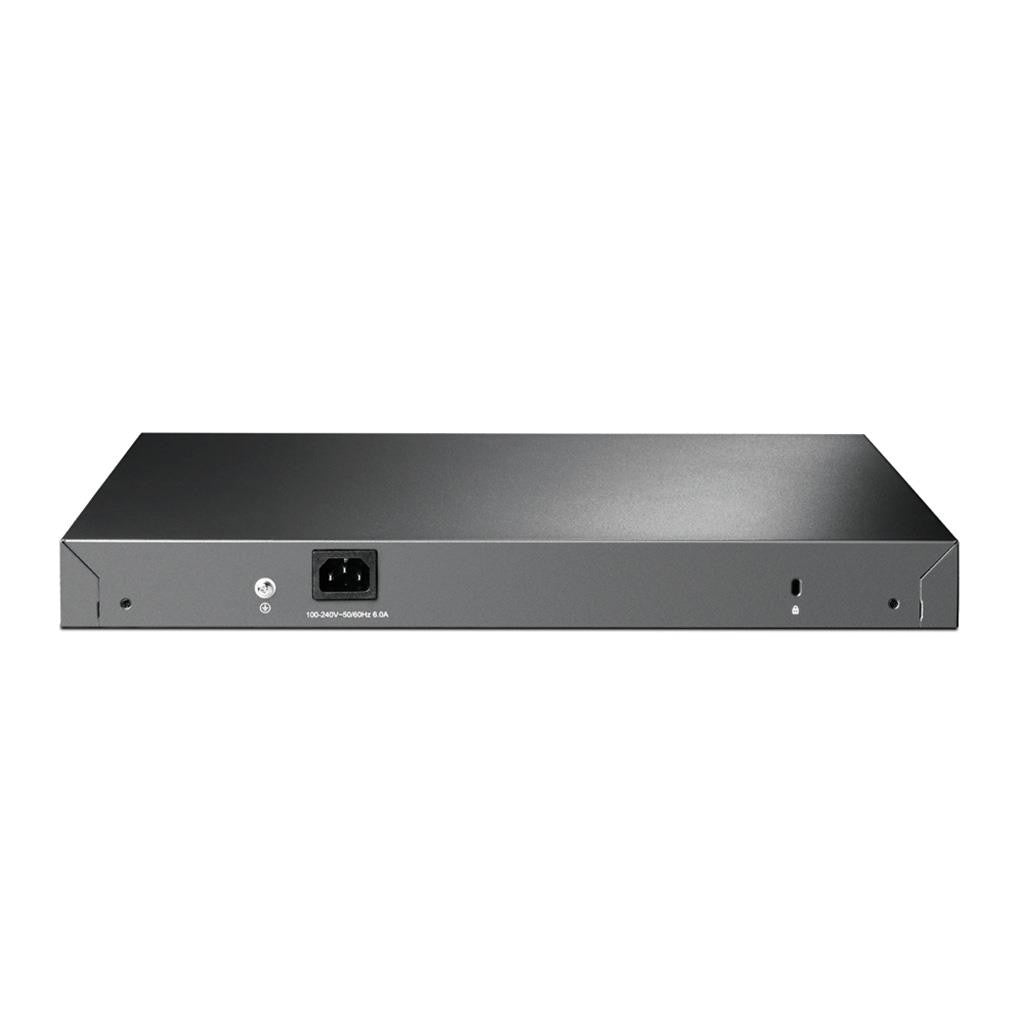 TP-Link JetStream 24-Port Gigabit L2+-Managed-PoE+-Switch mit 4 10G-SFP+-Slots