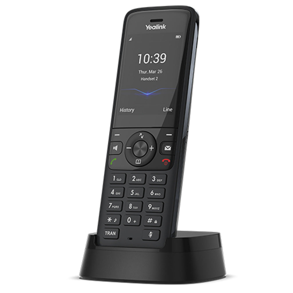 Yealink W78H DECT-Telefon Anrufer-Identifikation Schwarz - 1302023 - 6938818308718