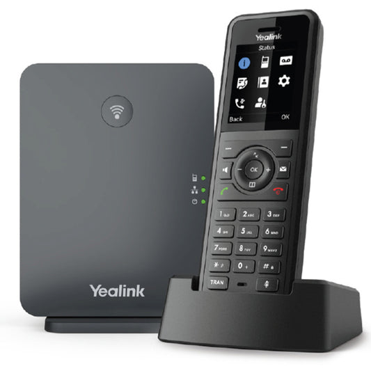 Yealink W77P IP-Telefon Schwarz TFT - 1302027 - 6938818310278
