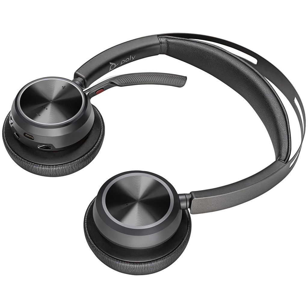 HP Poly Voyager Focus 2 - Headset - On-Ear - Bluetooth - 77Y86AA - 0197029609984