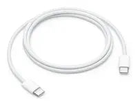 Apple USB-Kabel - 24 pin USB-C (M) zu 24 pin USB-C (M) in weißer Ausführung, ideales Zubehör für Mobiltelefone.