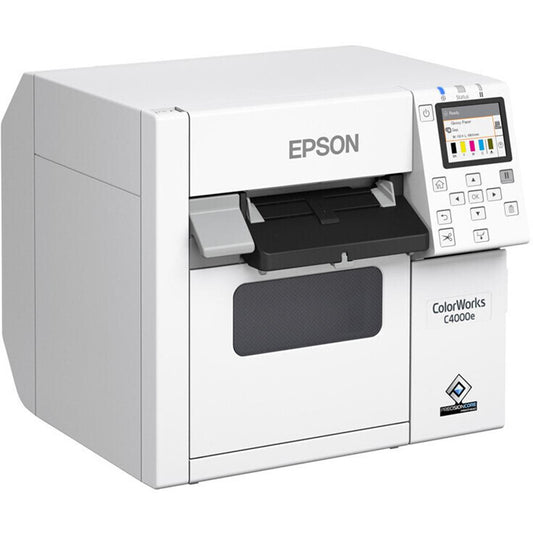 Epson CW-C4000e (bk) - Tintenstrahl - 1200 x 1200 DPI - 102 mm/sek - Kabelgebunden - Weiß