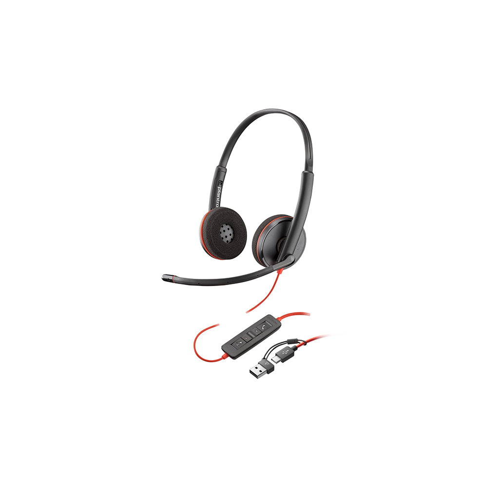HP Poly Blackwire 3220 Headset
