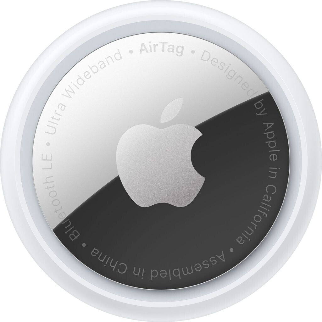 Apple AirTag - Artikel - Finder - Silber - Weiß - Staubresistent - IP67 - CR2032