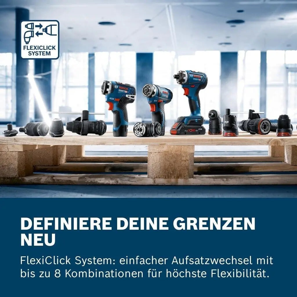 Bosch Professional 12V System accuboormachine GSR 12V-35 FC - FlexiClick Systeem