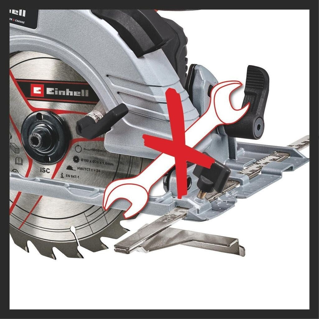 Einhell Professional Akku-Handkreissäge TP-CS 18/190 Li BL-Solo Power X-Change