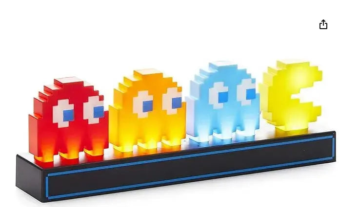 Paladone - Pac Man & Geesten Bureaulamp - Officieel gelicentieerd