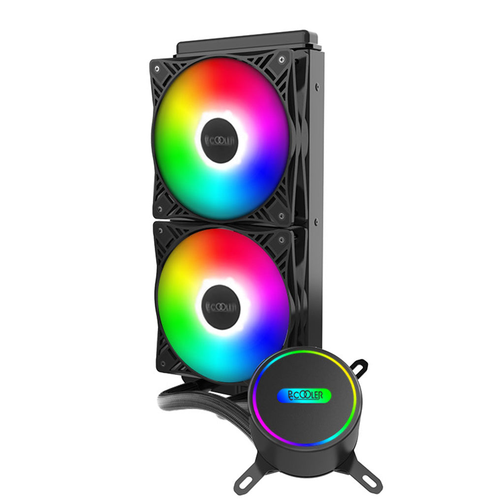 PCCOOLER GI-CL240VC AIO Wasserkühler - 250W TDP - AMD/Intel - GI-CL240VC - 6940526110460