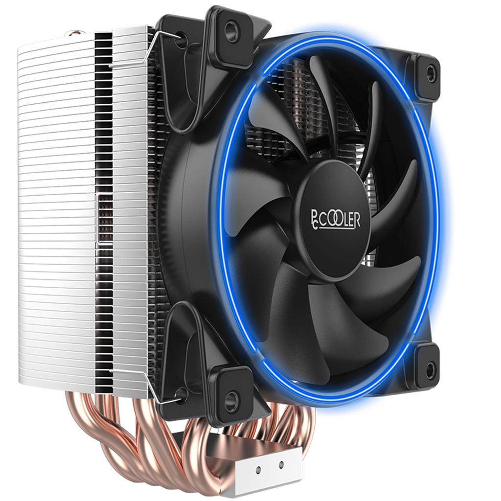 PCCOOLER CPU Luftkühler - 240W TDP, bis zu 1800 U/min und 65 CFM