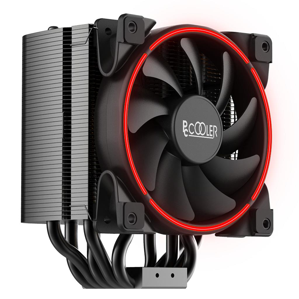 PCCOOLER CPU Luftkühler - 240W TDP, bis zu 1800 U/min und 65 CFM