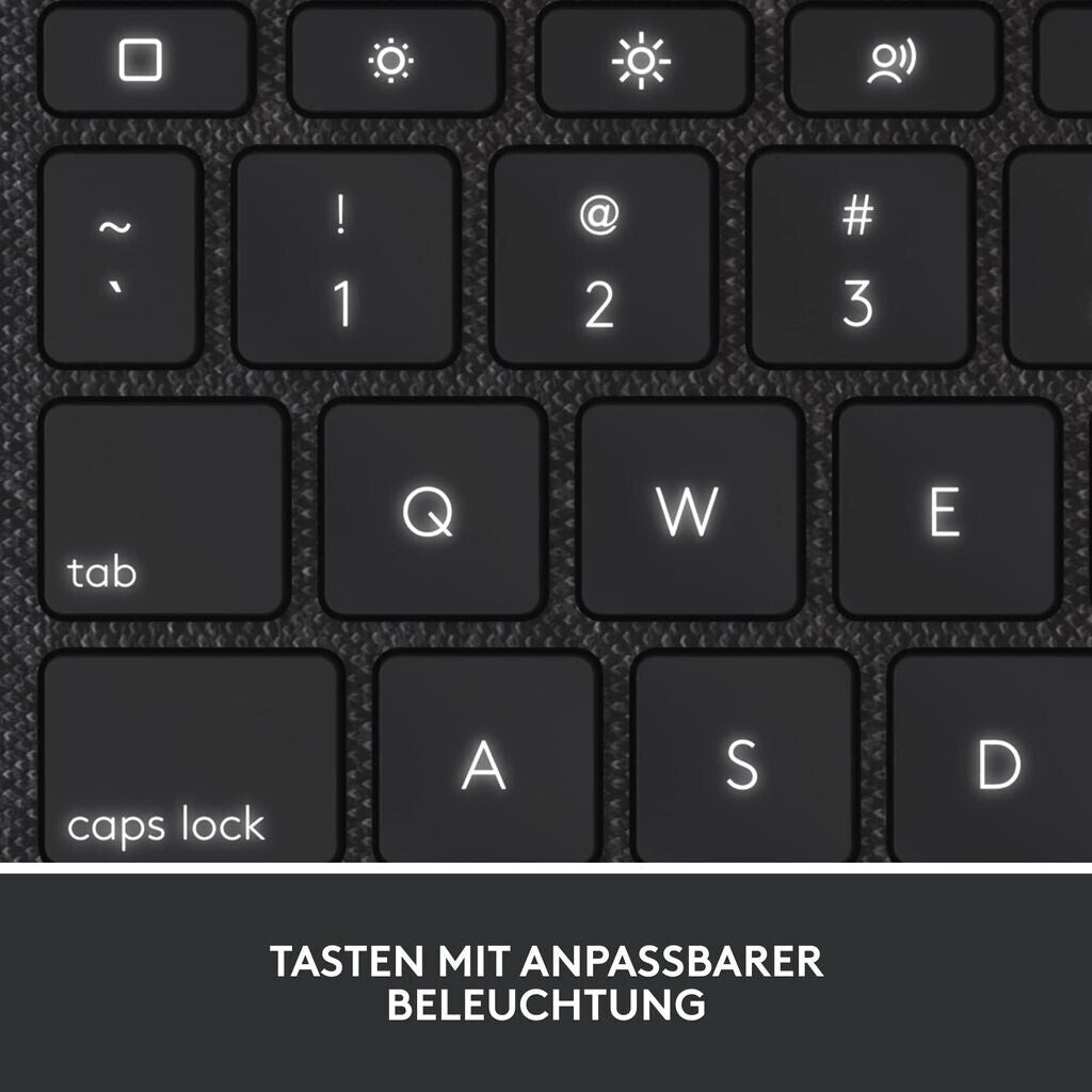 Logitech 920-011435 - QWERTZ - Deutsch - Touchpad - 1,8 cm - 1 mm - Apple