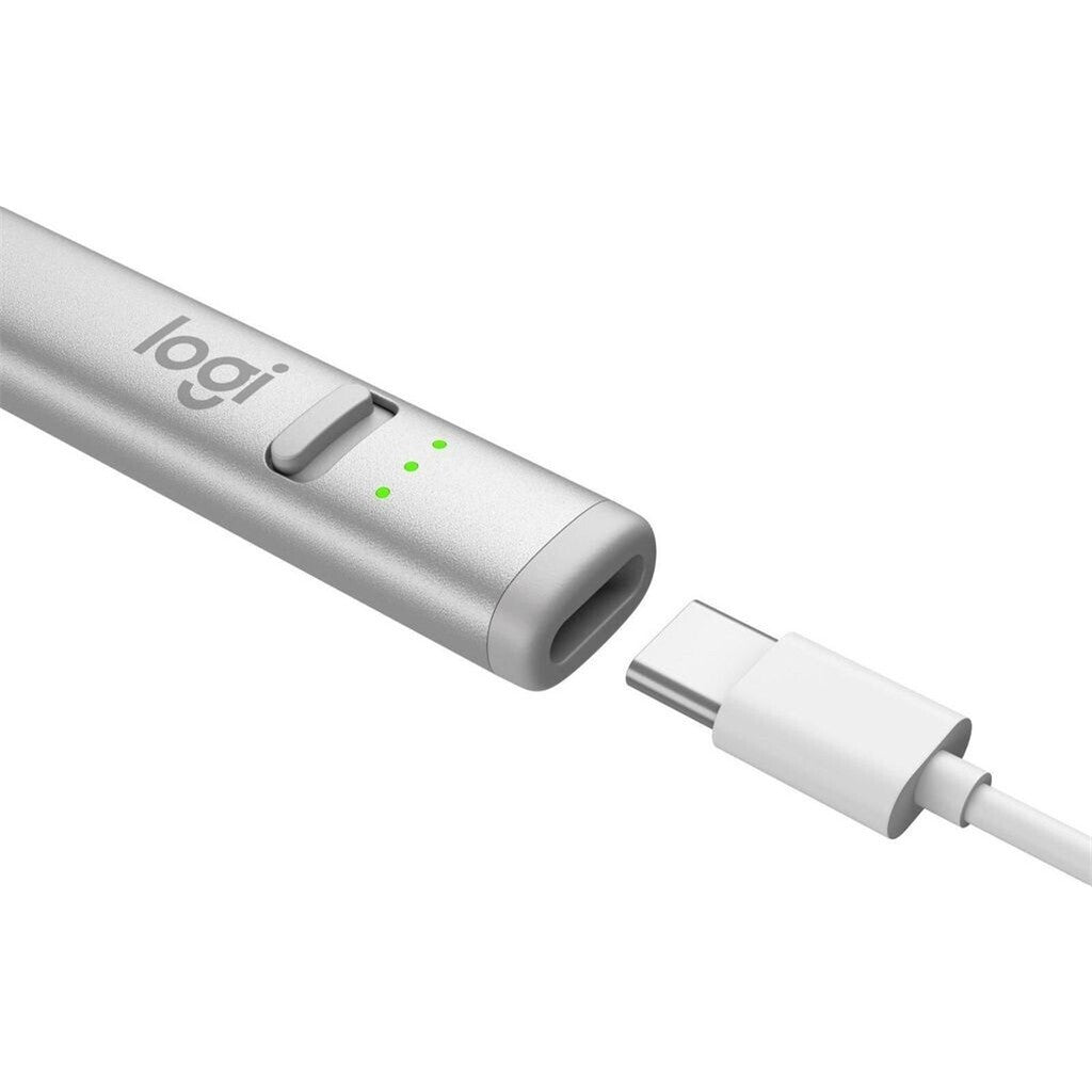 Logitech 914-000074 - Tablet - Apple - Silber - Weiß - Eingebaut - Lithium